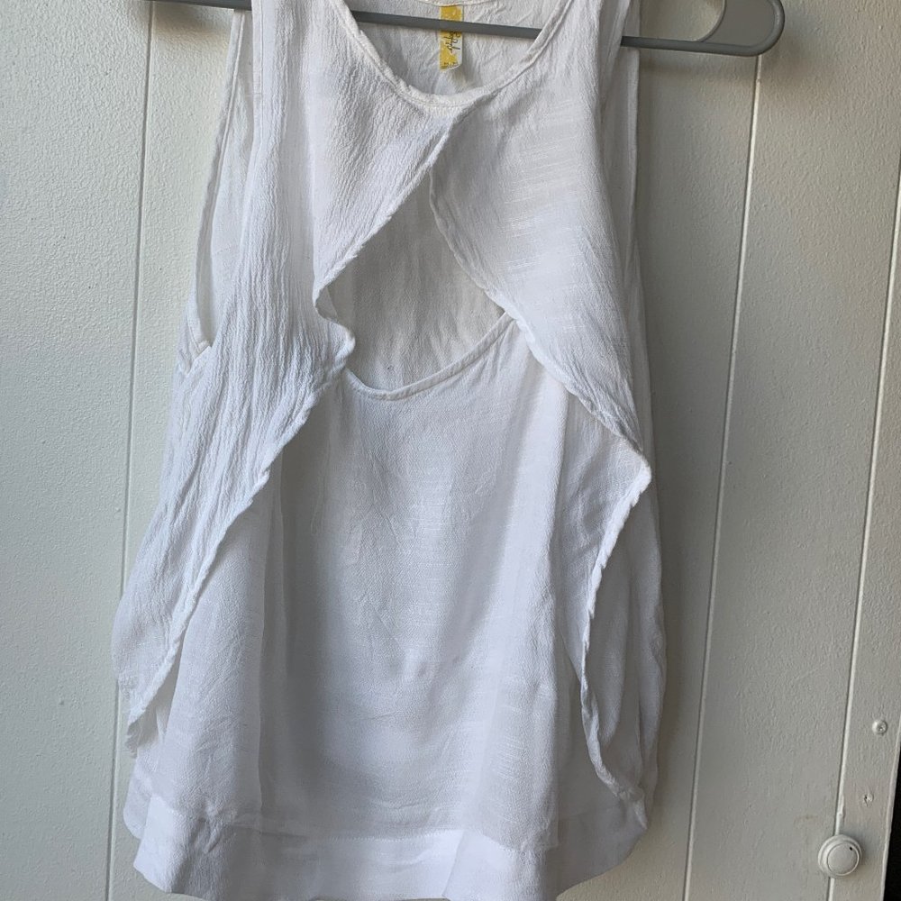 Linen Free People Tank Top